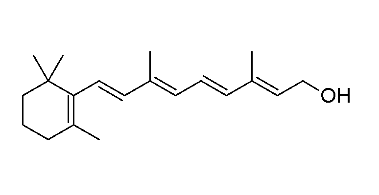 비타민 A 레티놀 화학구조
