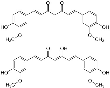 커큐민 화학구조