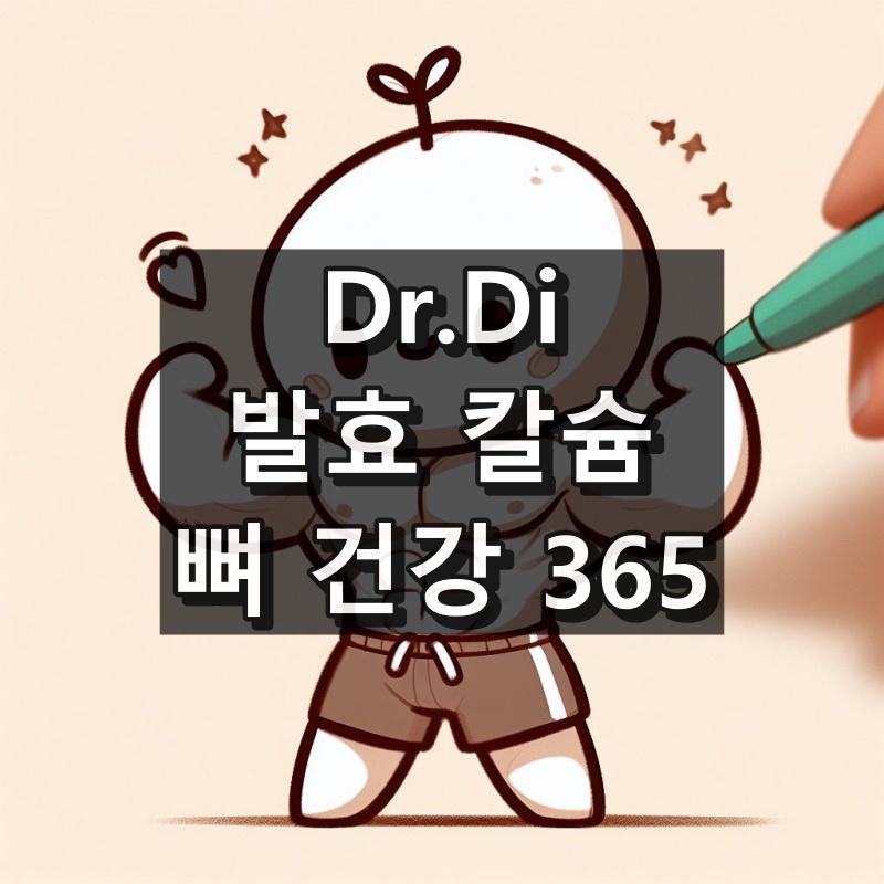 DrDi 발효 칼슘 뼈 건강 365 대표 이미지