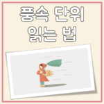 풍속 단위 읽는법 대표 이미지