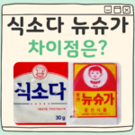식소다 뉴슈가 차이점