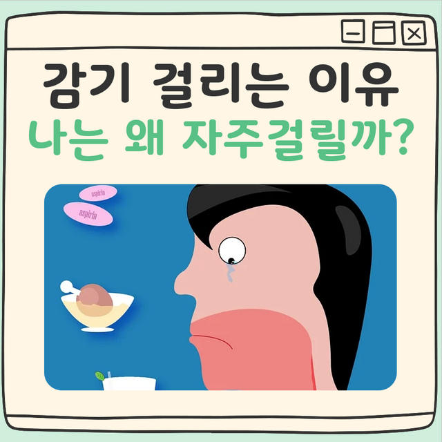 감기 자주 걸리는 이유