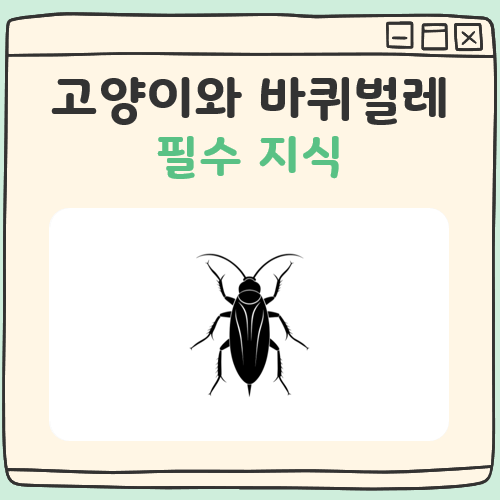 고양이 바퀴벌레 먹나요? 사냥 후 먹으면 발생할 수 있는 문제 1 고양이 바퀴벌레 먹나요 대표 이미지